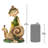 Pixie Pete Elfin Gnome Garden Statue