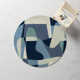 Gaye Handmade Wool Teal/Navy/Beige Rug
