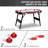 RayChee 48'' 2 -Player Wood Air Hockey Table with Digital Scoreboard