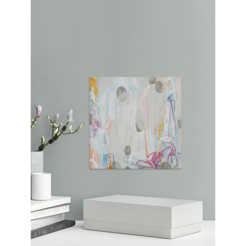 Interior Orbit III - Wrapped Canvas Print, 30cm H x 30cm W x 4cm D