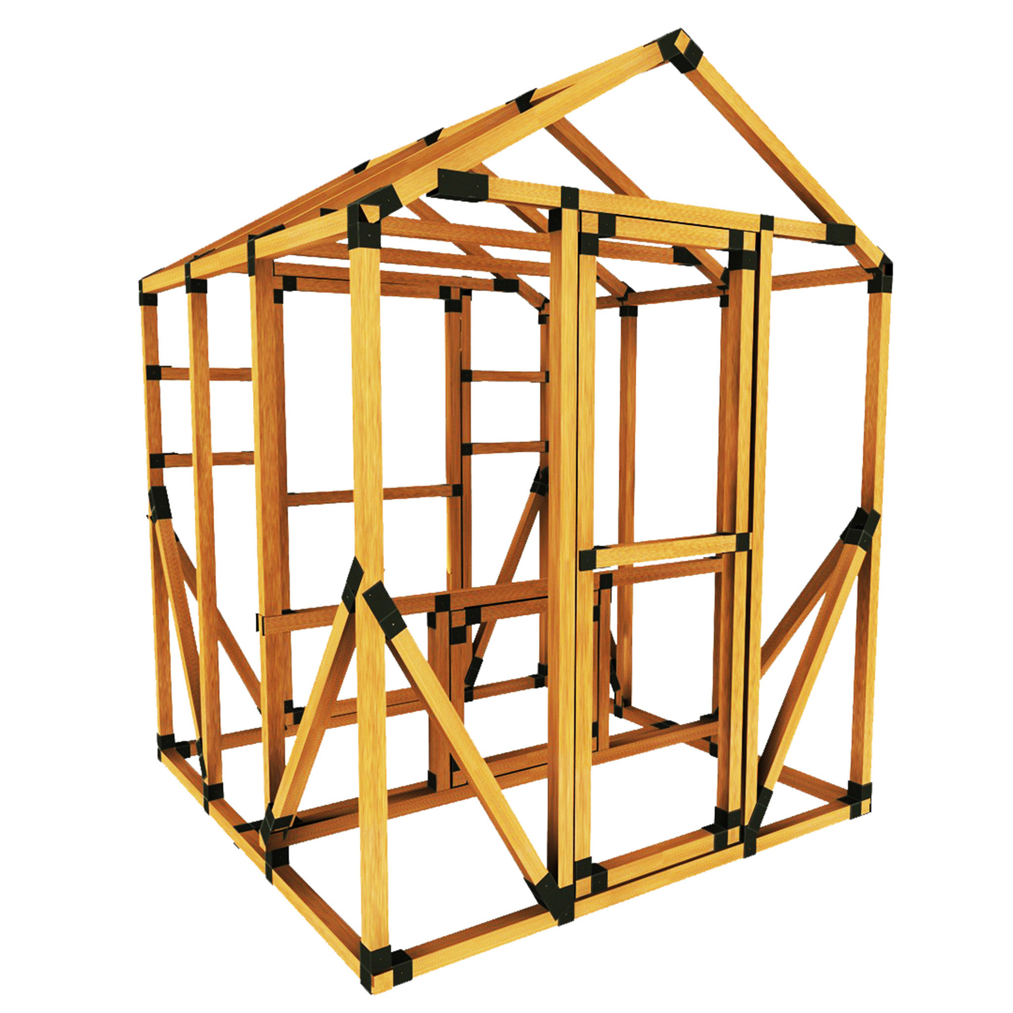 EZ Frames EZ Frame Chicken Coop And Run Kits 54 Square Feet Chicken