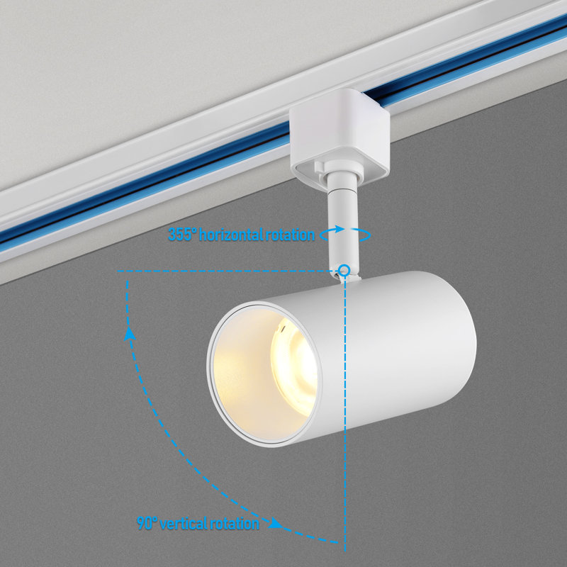 LED Track Head, White