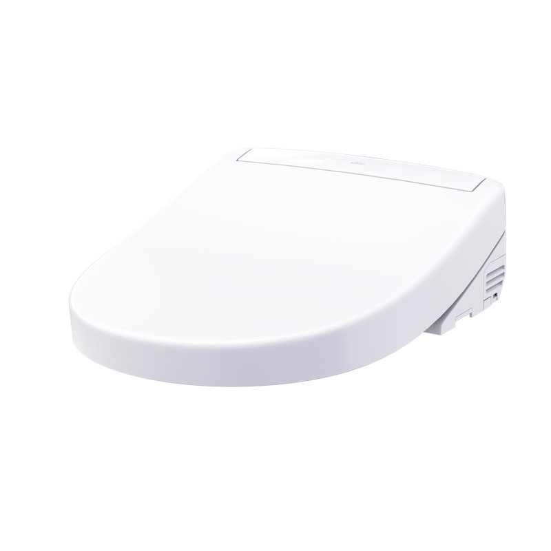 TOTO® WASHLET® S5 Electronic Bidet Toilet Seat with Instantaneous Water Heating, PREMIST and EWATER+ Wand Cleaning, Round, Cotton White - SW3445#01
