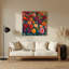 Art mural Botanical Zinnias-503848078