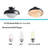 Modern Barn Ceiling Light Fixture Opal Glass Shade-367341277