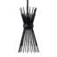 Luminaire suspendu unique en forme de sablier à 1 lumière Andromeda-1096147896