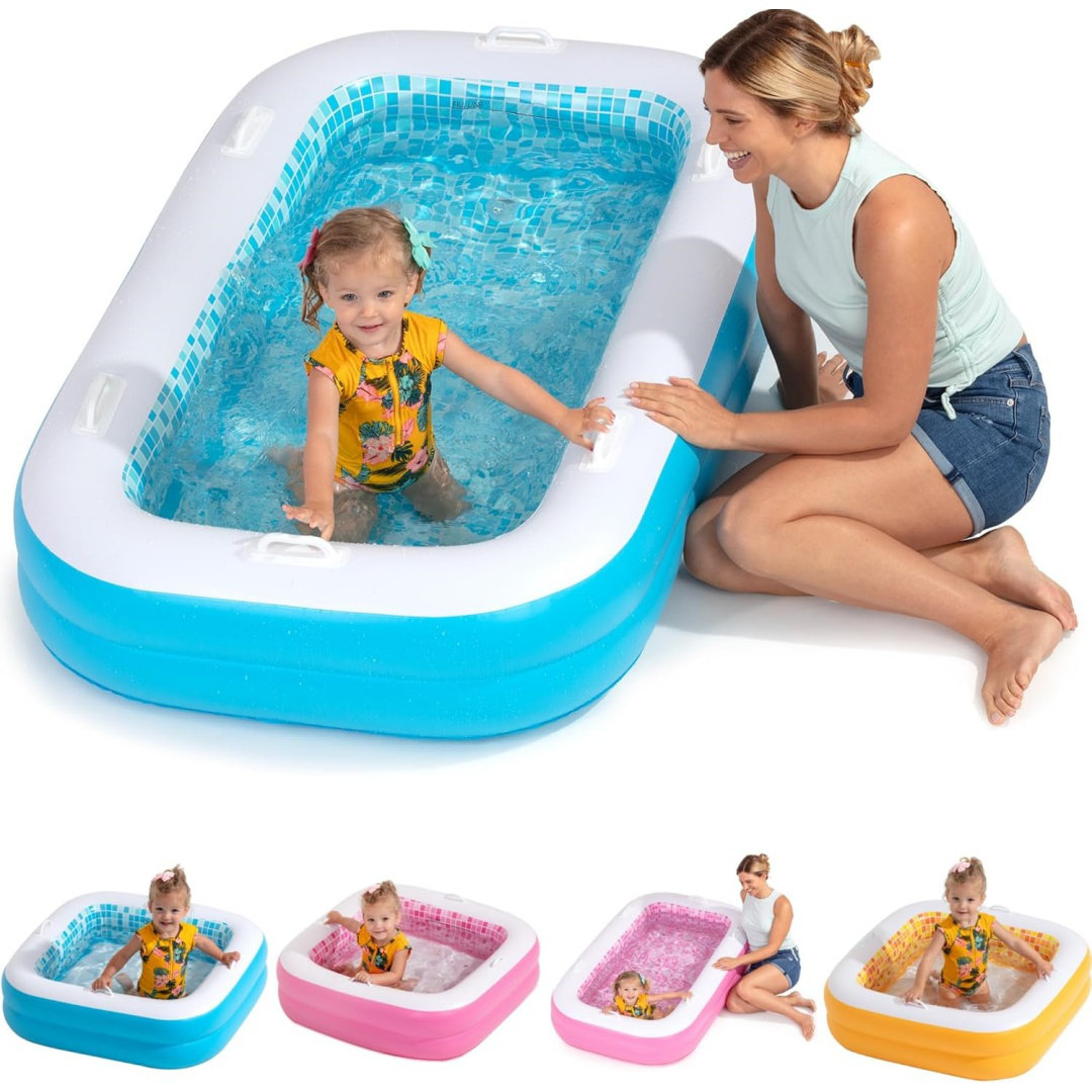 DESIGN SHOP BY SHELL 2-In-1 Inflatable Kiddie Pool, 65