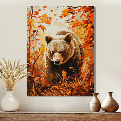 Czarnecki - Modern Metal Art Print, Bear Metal Wall Art