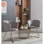 Chaise longue en velours 23,8 po-1266990846