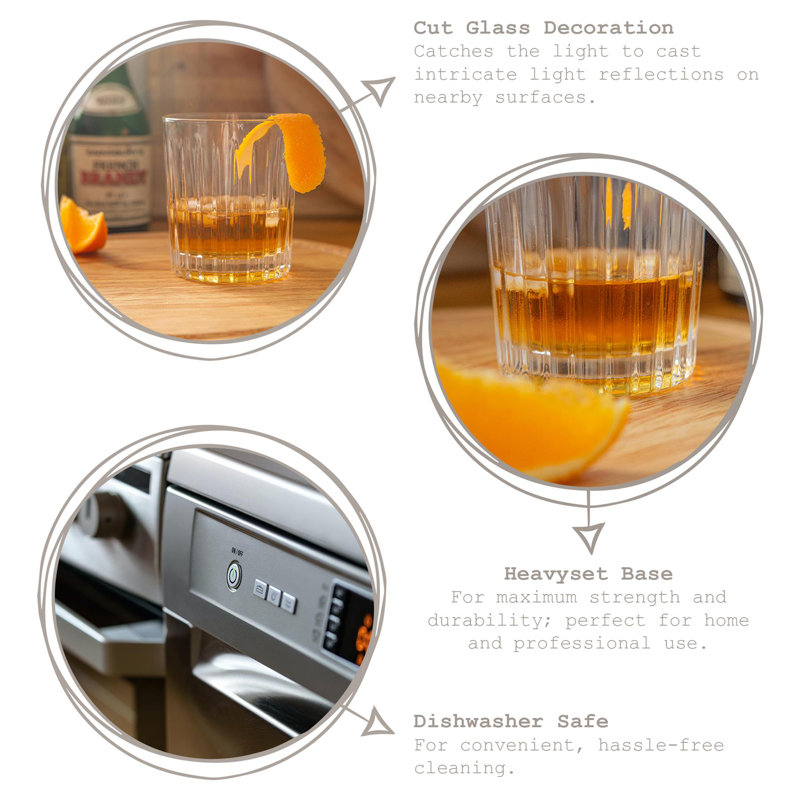 Rink Drink 310ml Glass Whiskey Glass Glassware