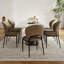 Chaises de table de salle à manger modernes, similicuir, non assemblées-70187677-73991772