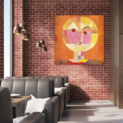 Impression d'art contemporain abstrait Senecio