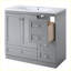 Meuble-lavabo autoportant moderne avec lavabo Modern-105352992