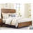 Solid Wood Panel Bed with Headboard & Footboard-520817941