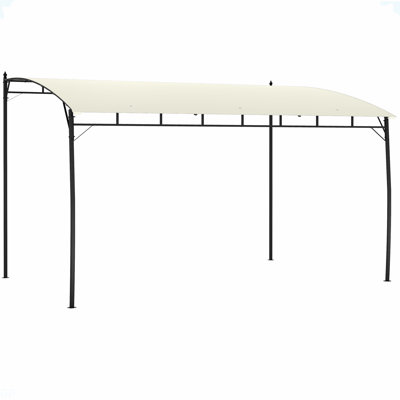 Pavillon de jardin pergola d'extérieur 10 pi x 13 pi Outsunny