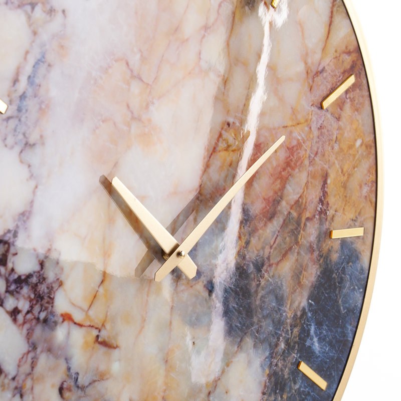 Saldana Metal Wall Clock