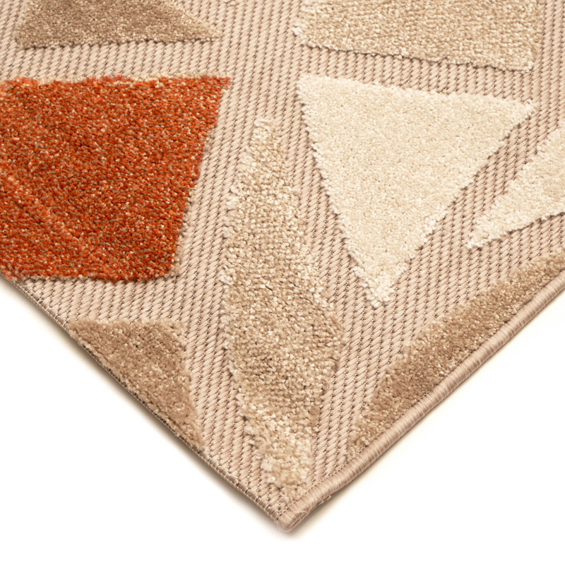Traskwood Abstract Indoor / Outdoor Area Rug, Rectangle 120cm x 170cm