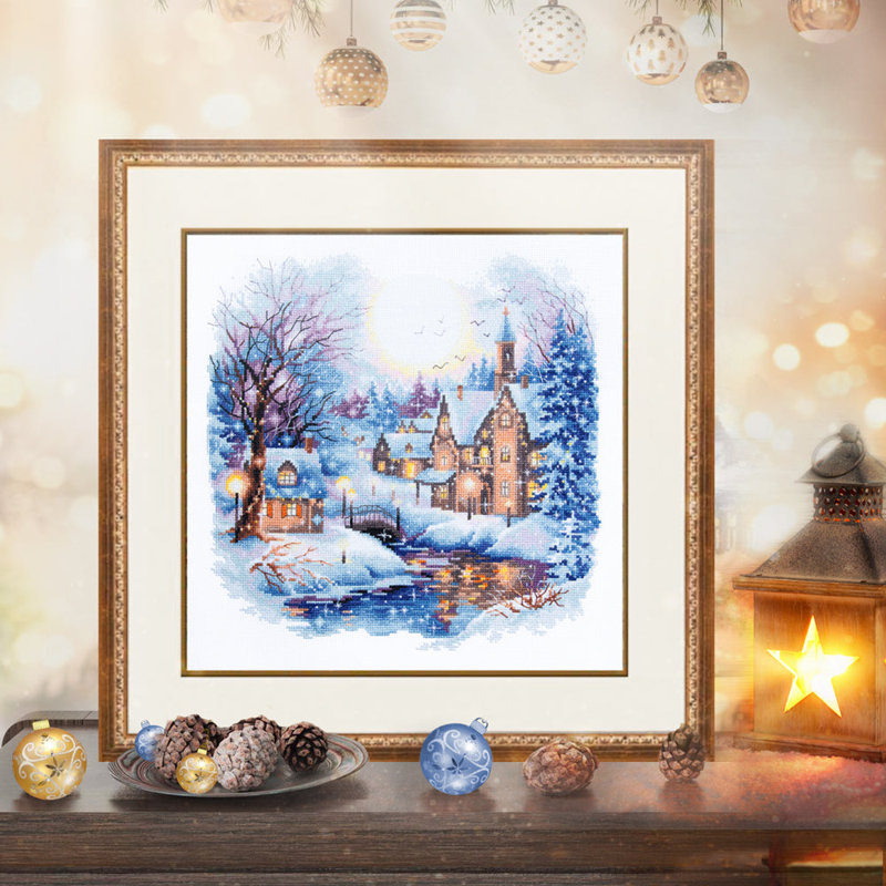Ensemble de point de croix compté 70-36 Silent Night