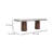Kohl Rectangular 86.5'' L x 39.25'' W Dining Table
