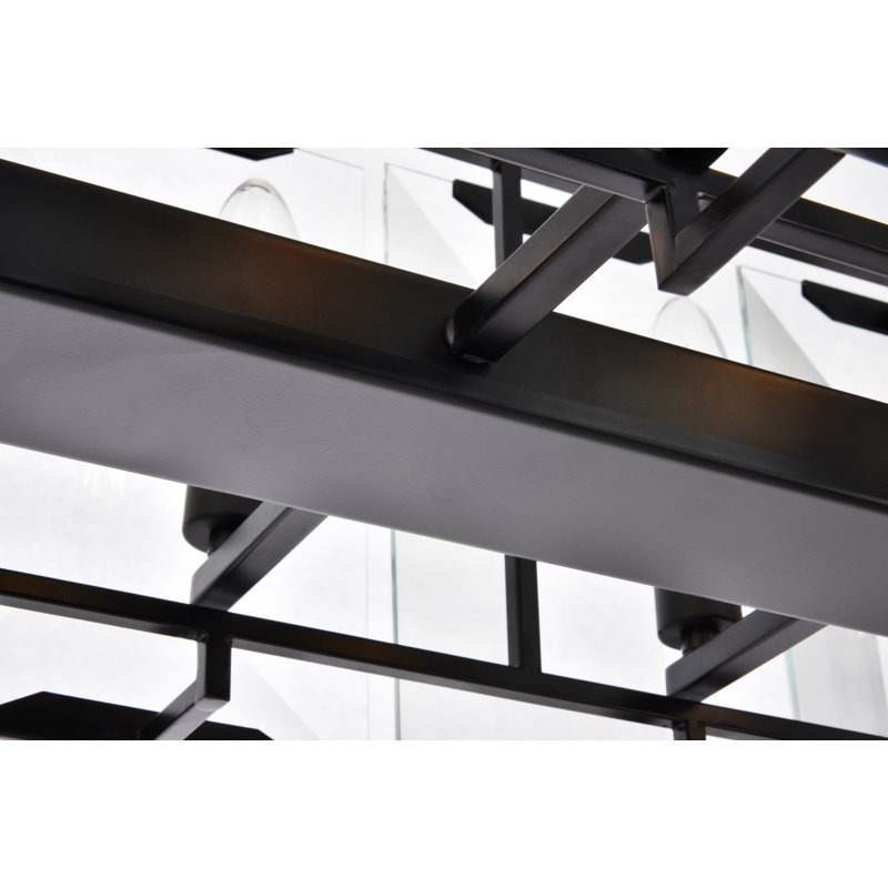 Fouke 18 - Light Kitchen Island Pendant, Flat Black
