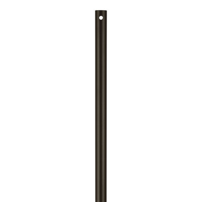 60" ceiling fan extension downrod in deep bronze finish from Visual Comfort Fan