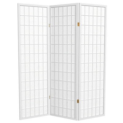 Alex 58.75" Tall Folding Room Divider