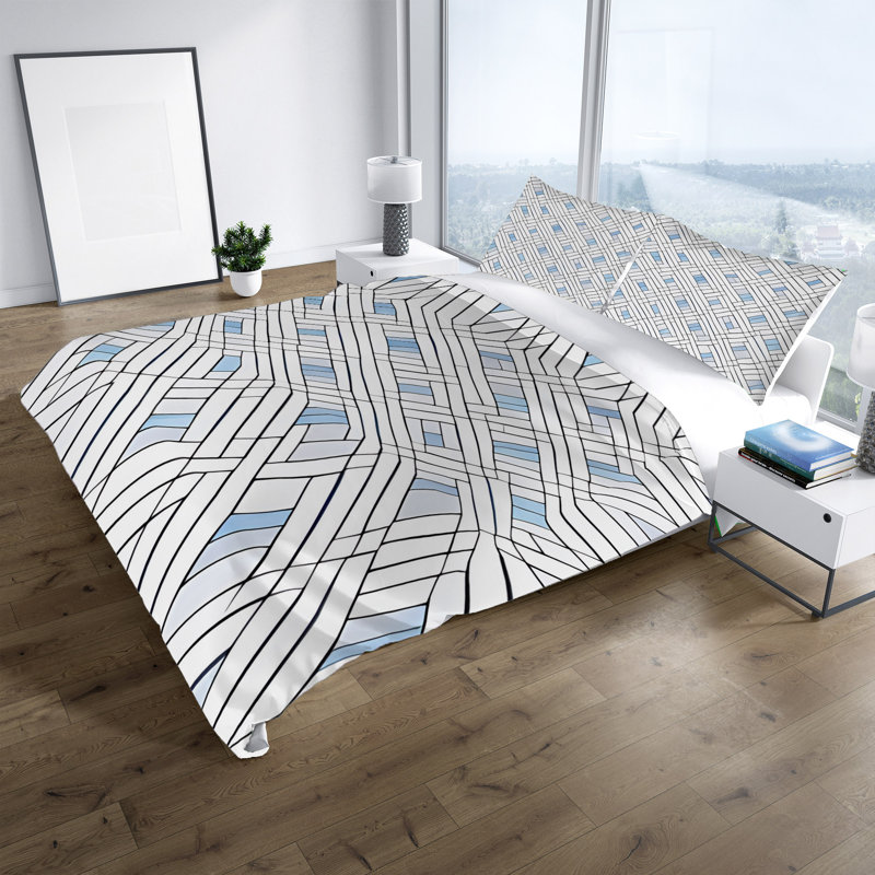 Polyester Duvet Cover, King Duvet Cover + 2 King Shams