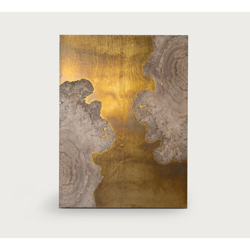 Aurum Coffee Table, Bleached Milpa