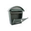 Classic 2 Wall Mounted Galvanised Steel Lockable Weatherproof Post Box - 36x38x13cm-64111922