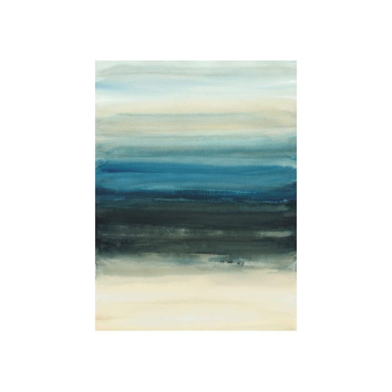 Above The Sea Painting by Sara Brown, Image Brush Gel, 49" H x 36" W