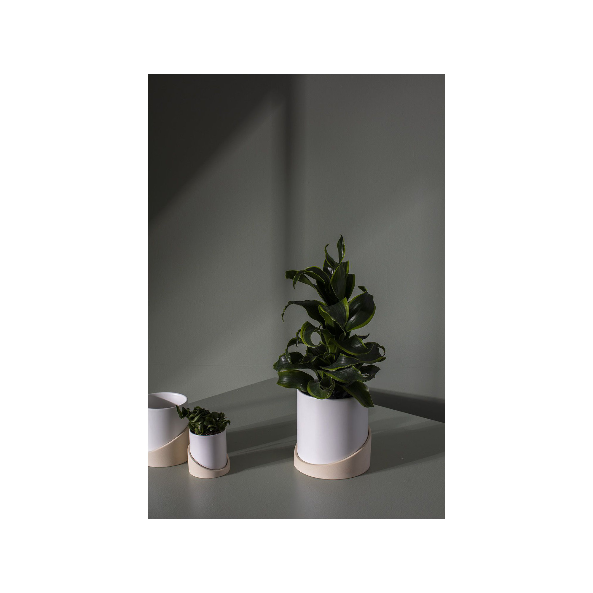 Mel Handmade Ceramic Pot Planter, 5.5" H x 4.75" W x 4.75" D