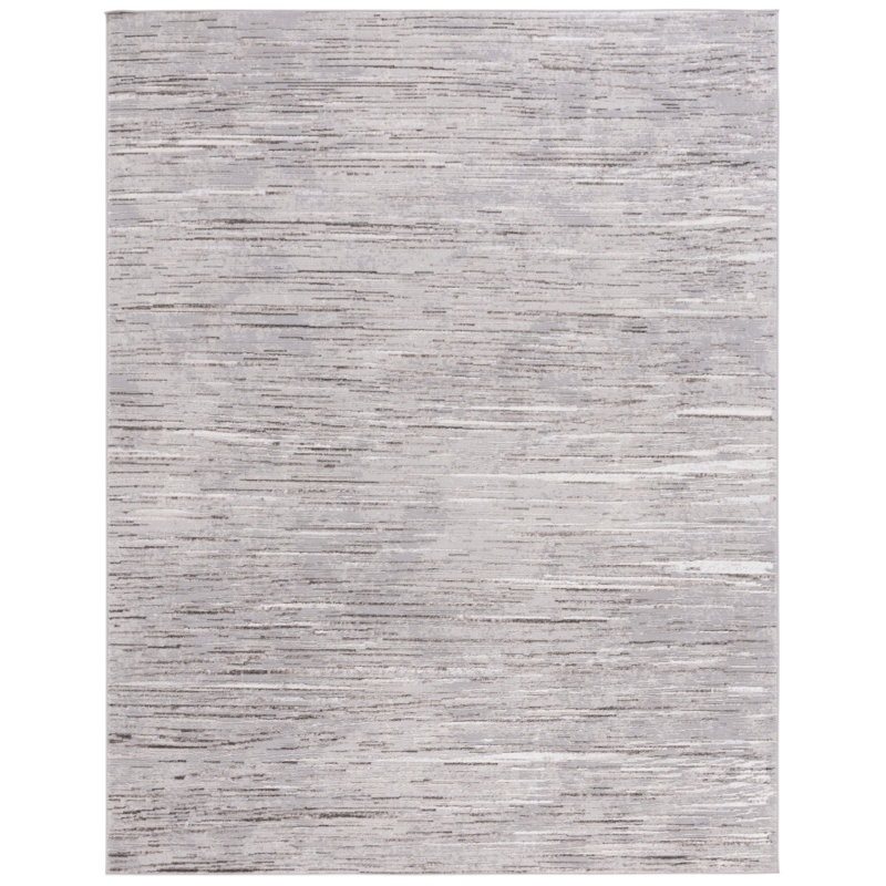 Tapis abstrait Martha Martha, Carré 6 pi 7 po