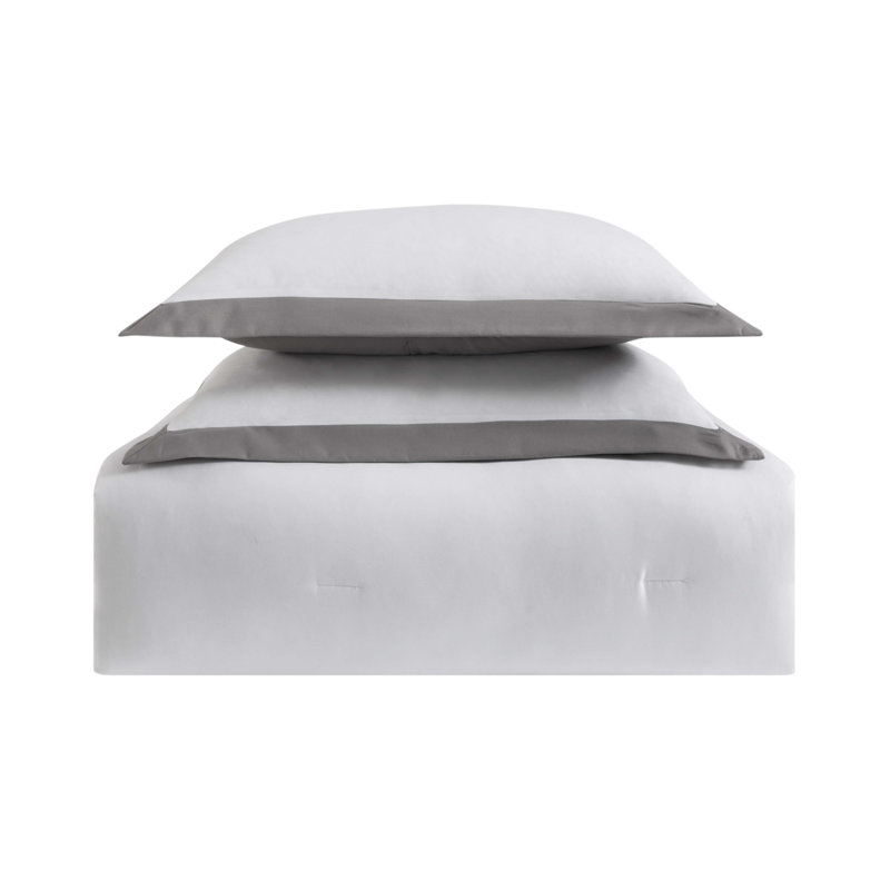 Ensemble d'édredon 7 pièces en microfibre moderne et contemporain Everyday, Édredon double / grand + 6 pièces supplémentair