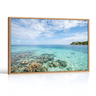 Tropical Reef, reproduction d'art sur toile, ensemble de 1