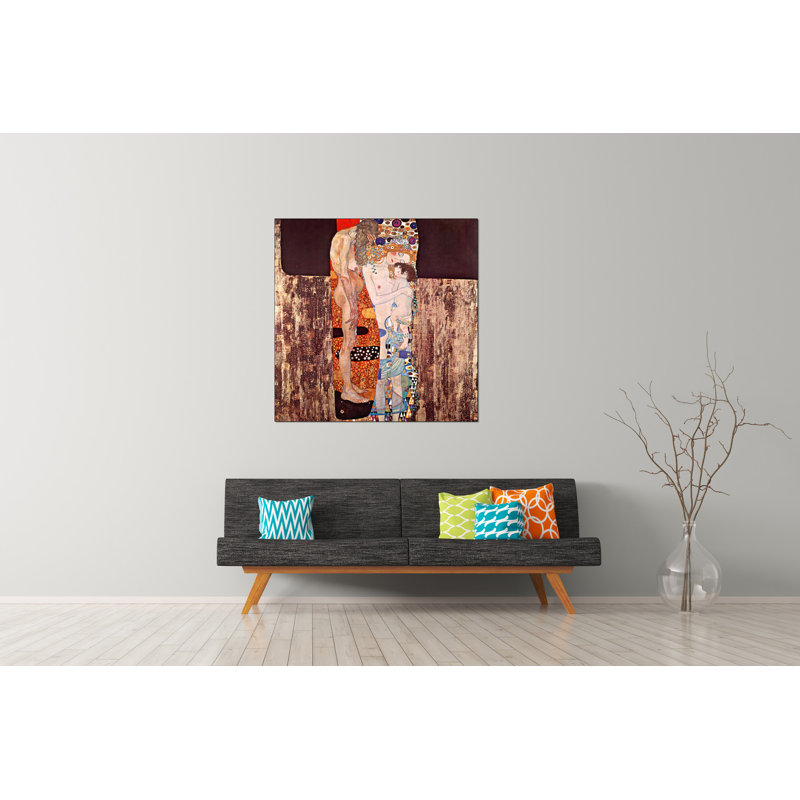 Gustav Klimt - Wrapped Canvas Painting, 70cm H x 70cm W x 1.8cm D