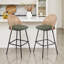 Upholstered Rattan Back Counter & Bar Stool-2053169975