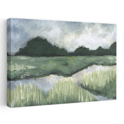 Solitude, paysage abstrait contemporain, art naturel