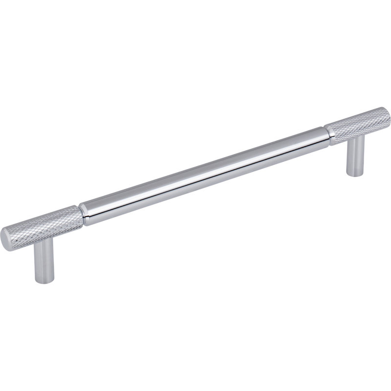 Prestwick Bar Pull, Polished Chrome, 7 9/16" Center To Center
