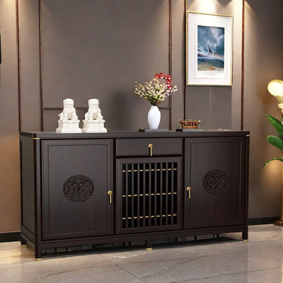 Chinese Style Solid Wood Sideboard