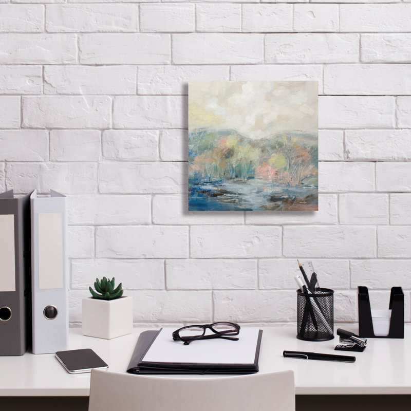 «Spring Tale» par Silvia Vassileva, art mural sur toile, H 12 po x l 12 po
