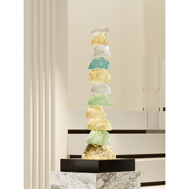 Good Fortune Strikes! Articles de décoration en plastique renforcé de fibre de verre Sculpture