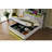 Upholstered Platform bed with a Hydraulic Storage System, LED and USB Charging-1657769680-1657769681