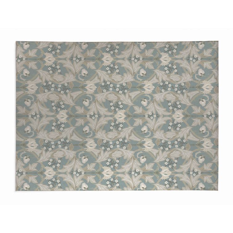 Ogee Leaf Outdoor Rug