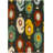 Kline Ikat Hand Tufted Wool Ikat Rug-1112440057