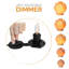 Lampe de nuit bol de sel Amedori Himalayan
