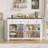 Zosia 55.1" Modern Sideboard Buffet, Credenza Storage Cabinets, Adjustable Shelves-530608252