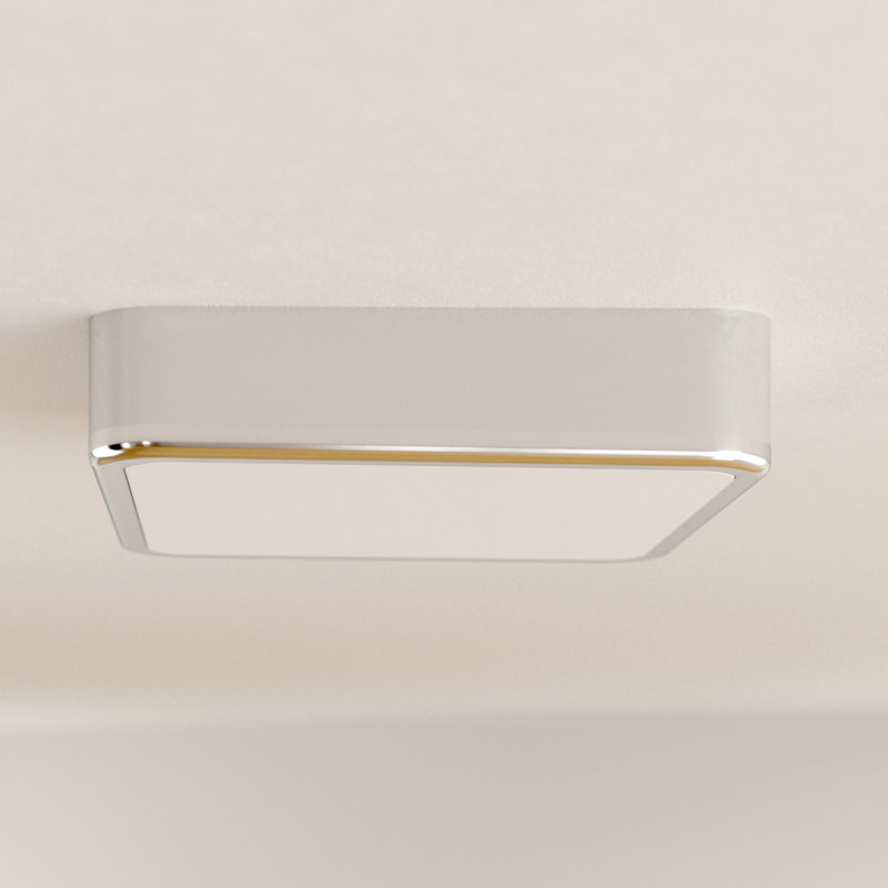 LED Flush Mount, Chrome