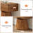 Solid Wood Entryway Bench