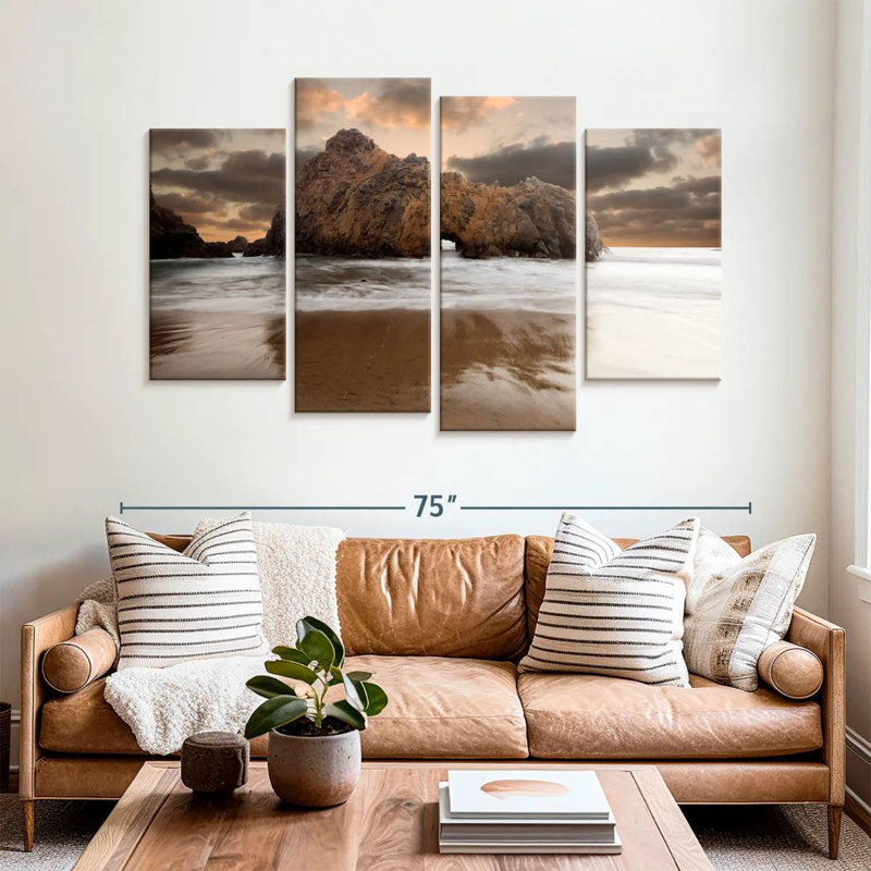 Big Sur Gillard Sunset, 42" H x 68" W