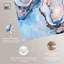 «Finding Seashells», toile abstraite colorée par -738329196-738329190